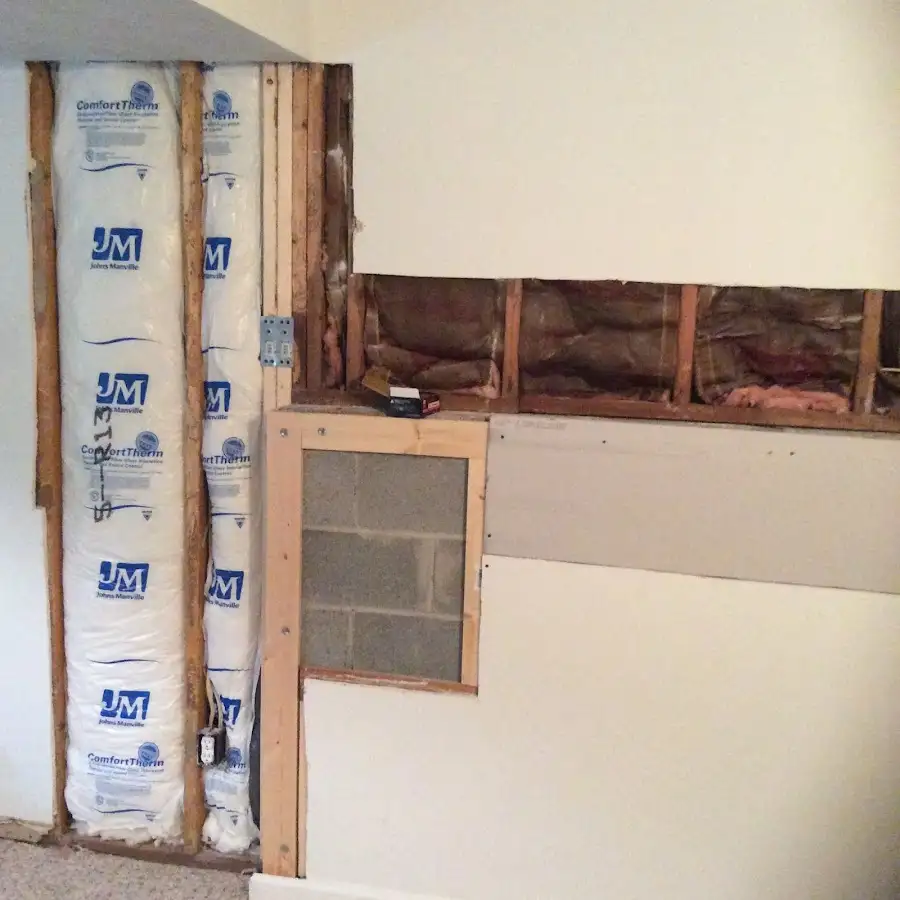 Wall insulation replacement during Structural Drying in Leisure City